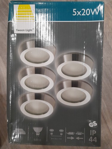 5xEinbauleuchten/Einbaustrahle