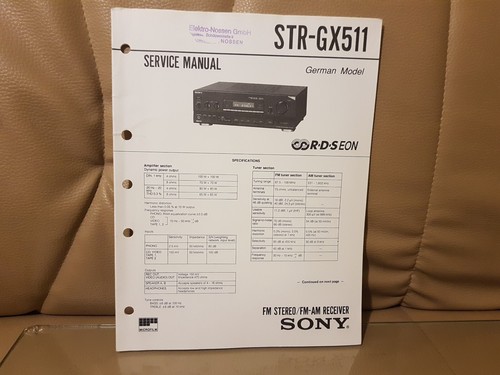 Sony str gx511 - sony,