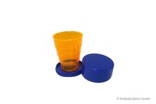 Klappbecher leuchtorange - ,