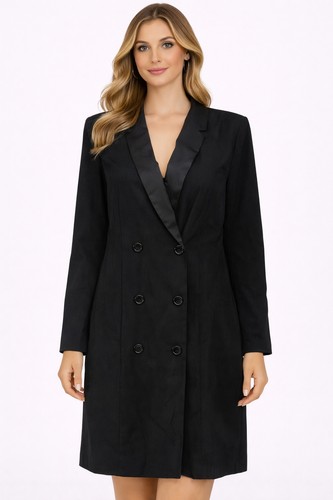 Mantelkleid 36 schwarz - 36,