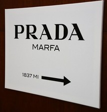 PRADA MARFA 90x70cm auf