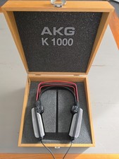 AKG K1000 Kopfhörer mit Holzkiste, offen, dynamisch ca. 100db Schalldruck