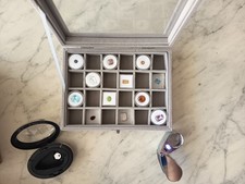 Edelstein Sammlung geschliffen