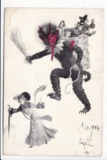 KÜNSTLERKARTE , KRAMPUS , M