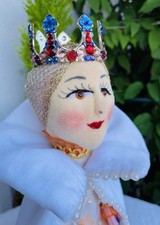 Dresdner Künstlerpuppe,Kersa,Handpuppe? Köigin Unikat!