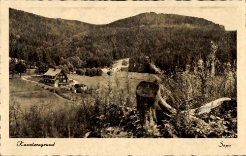 Oberhof thüringer wald - ak, im