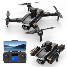 PROFESSIONELLE DROHNE QUADROCOPTER ZWEI KAMERAS 4K GPS ENTFERNUNG KOFFER SCHWARZ
