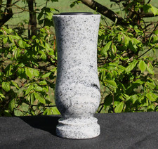 Vase SteinVase Granitvase Grabvase Blumenvase Granit Viscont