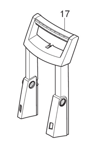 Nilfisk handgriff deichsel - nilfisk,