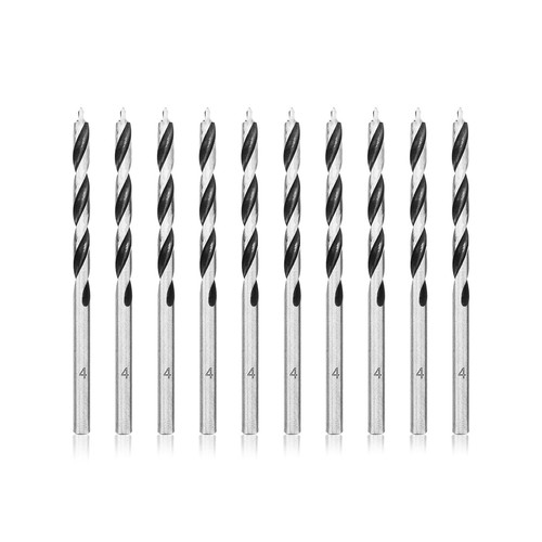 Holzbohrer 4mm 10pcs - holzbohrer,