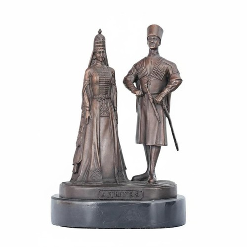 Generalspaar statue feine - generalspaar,