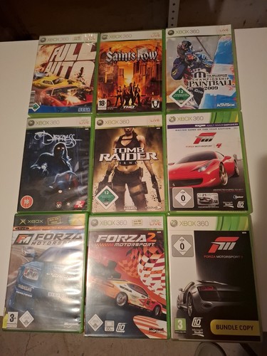 Xbox 360 spiele sammlung 9 - xbox,