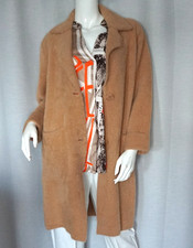 Webstrick lange Jacke