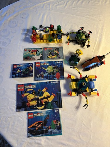 Lego konvolut unterwasserwelt - konvolut,