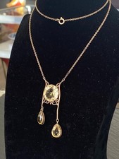 ANTIKE JUGENDSTIL HALSKETTE