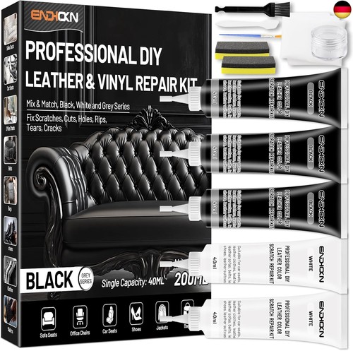 Endhokn leder reparatur - reparatur, set,
