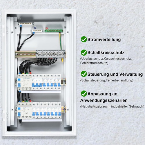 Reihig unterverteilung - 3-reihig,