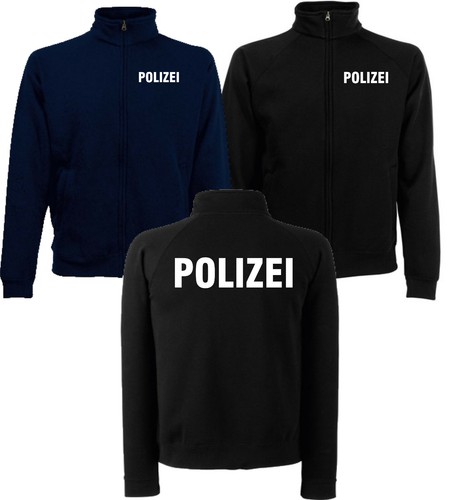 Polizei sweatjacke jacke - sweatjacke,