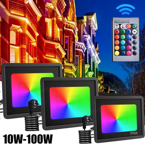 Rgb led fluter außen strahler - außen,