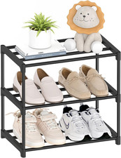 Kleines schuhregal aus metall - kleines,