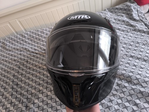 Mtr motorradhelm xxl - xxl, schwarz
