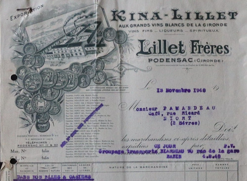 Rechnung melken 1948 - melken,