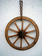 Original Antik Wagenrad