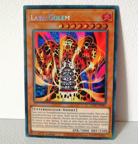 Yugioh karte lava golem - yugioh,