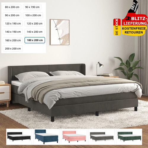 Boxspringbett mit matratze - boxspringbett,
