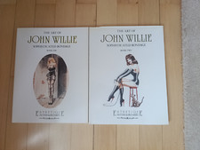 The Arrt of John Willie Sophisticated Bondage Book one and two Erotik Buch