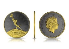 2 Dollar Disney™ Lion King - Circle of Life - Golden Ring Niue 1 oz Silber 2020