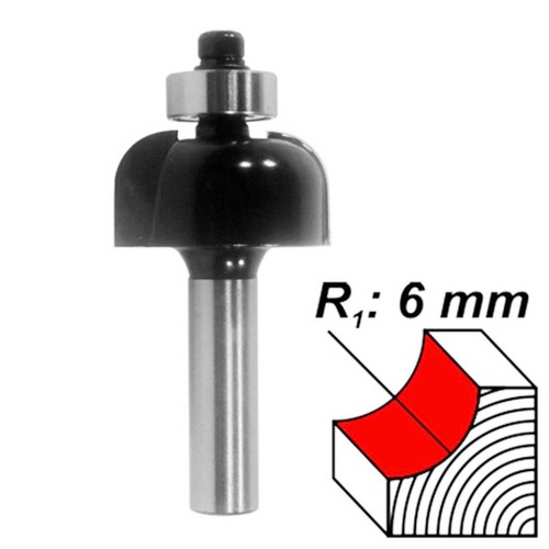 Hohlkehlfräser radius 6mm - hm,