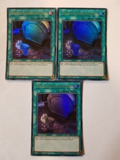 3x Törichte Begräbnisbeigaben BLRR-DE095 Ultra-Rare 1 Auflage YUGIOH Playset