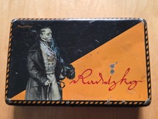 Alte Metall-Zigarettendose