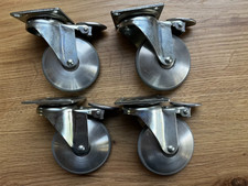 4 er SET  Möbelrollen Lenkrollen Laufrollen Transportrollen