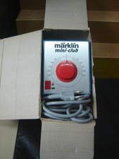 Märklin 6711 mini-club Trafo mit Karton guter Zustand  "Gebraucht"(124)