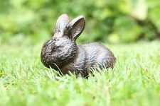 Gusseisen Hase Metall braun