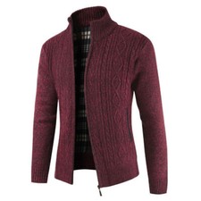 New Herren Strickjacke