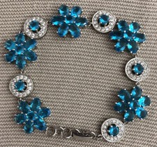 Swiss Blue Topas Armband