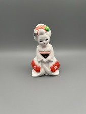 Geisha Girl MAIKO Frauenfigur  Ceramic Hand Painted Original Japan Ton Figur