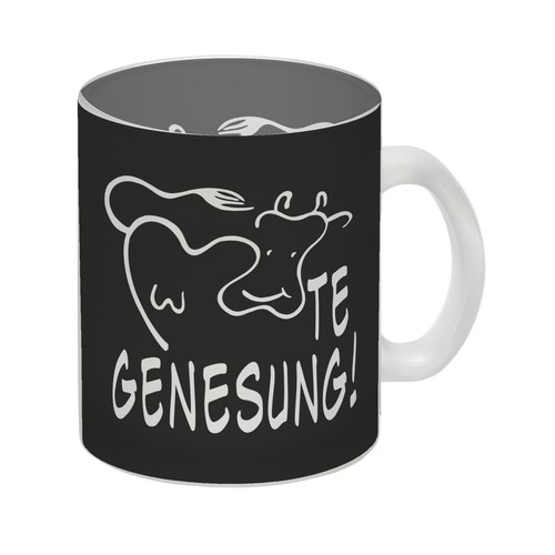 Kuhte genesung glas tasse - tasse, mit