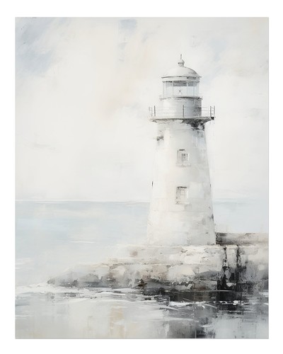 Ruhige leuchtturm wandkunst - ruhige, leuchtturm-wandkunst