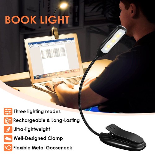 Led leselampe buchlampe buch - leselampe,
