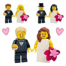 LEGO Minifiguren: ❤️ Braut