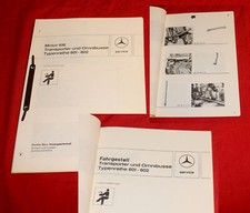 Mercedes Transporter T1 601, 602 Sonderwerkzeuge Katalog , Motor 616