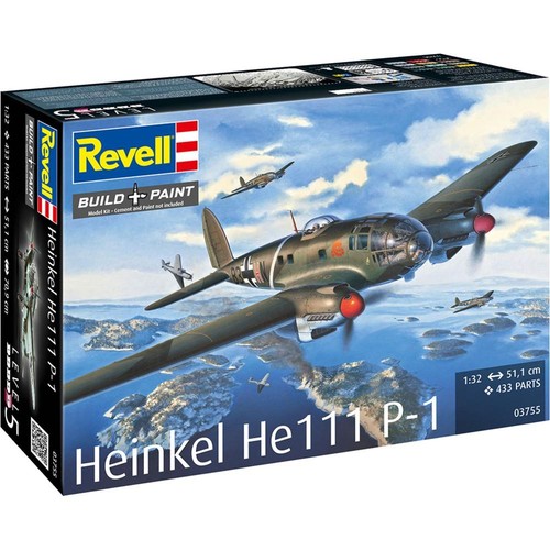 Revell 03755 heinkel 111p - revell, 111p-1