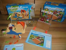 PLAYMOBIL City Life 4149 Strandurlaub + 4141 Go Kart Rennen / Seifenkistenrennen