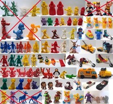 Figuren, Ü-Ei, Kaugummifiguren, Haribo, Bahlsen, Nestlé, Onken, etc.