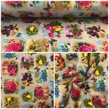 100% Baumwolle Stoffe Lonetta