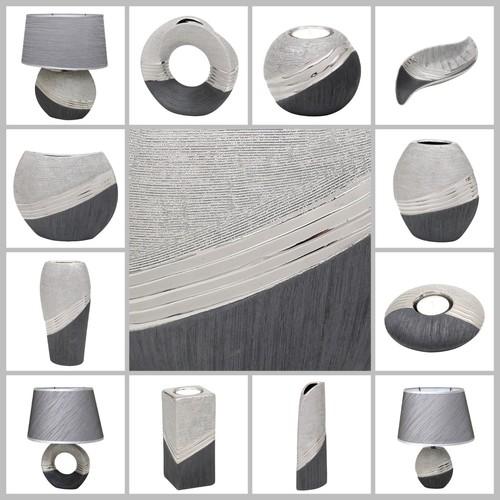 Deko serie silverline - "silverline", vase